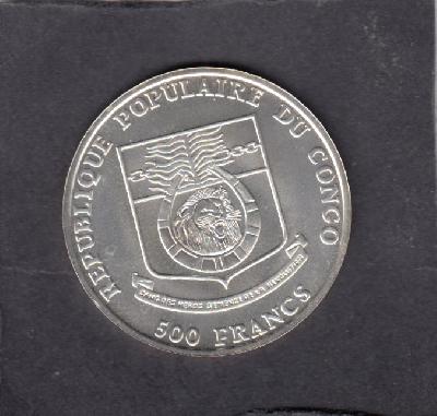 Beschrijving: 500 Francs  SOCCER 94  U.S.A.